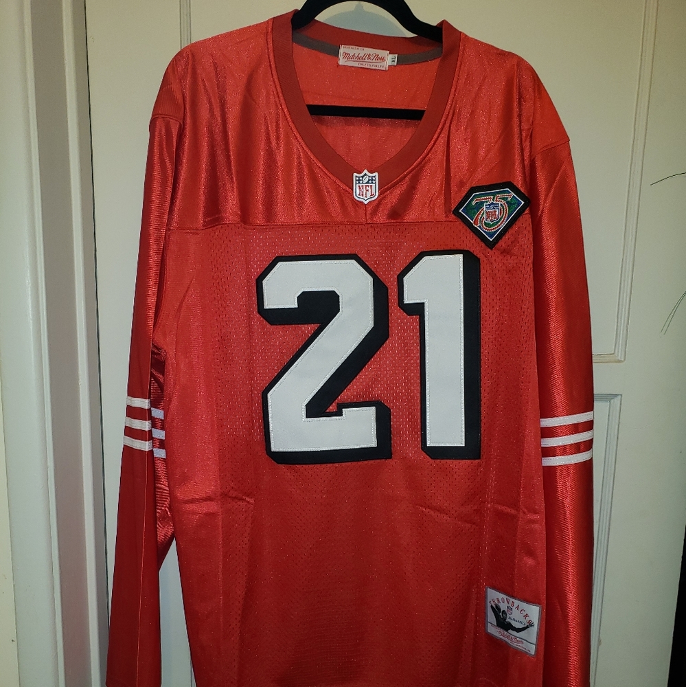 Men's jersey #21 Deion Sanders, San Francisco 49ers.